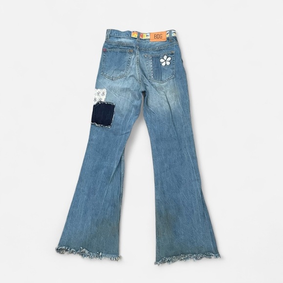 Urban Outfittters BDG High-Waisted Flare Jeans in Indigo Craft SZ 25 - Picture 7 of 7